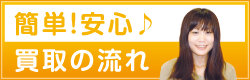 簡単！安心♪買取の流れ